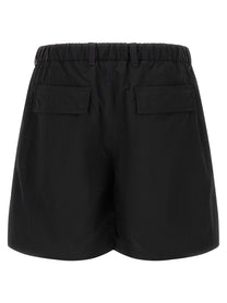 Laminar Cargo Bermuda Shorts Black
