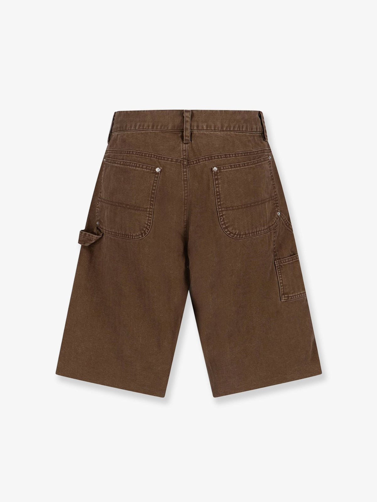 Tonywack Men's Cargo Cotton Bermuda Shorts Brown, view 2