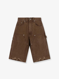 Tonywack Men's Cargo Cotton Bermuda Shorts Brown
