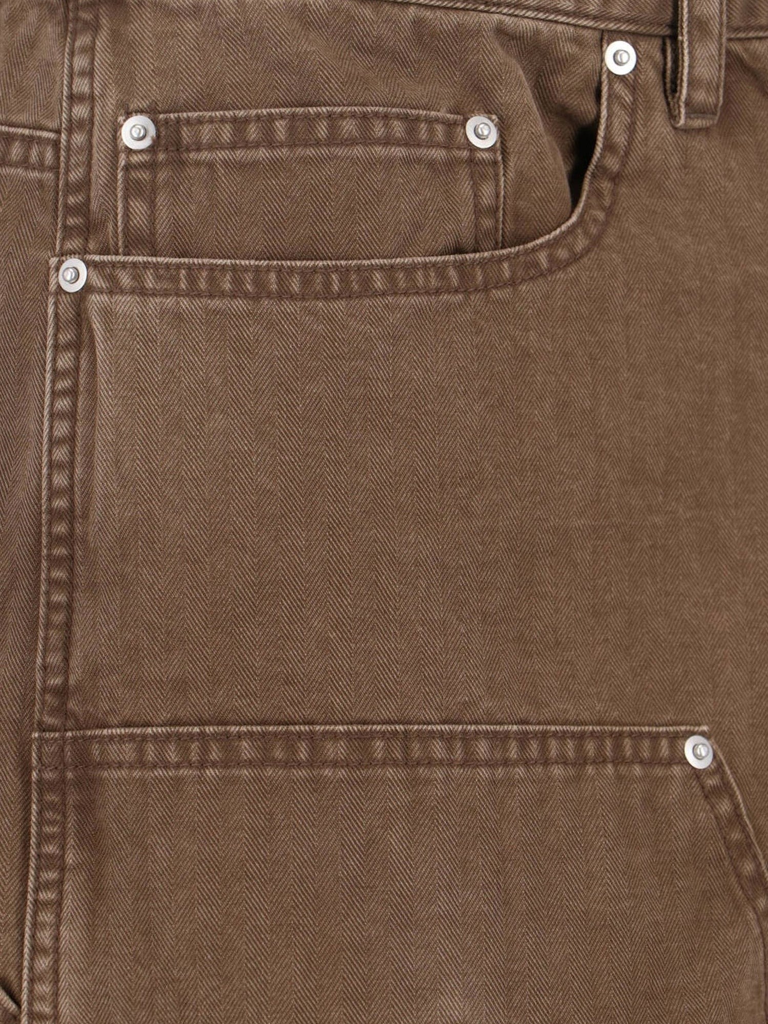 Tonywack Men's Cargo Cotton Bermuda Shorts Brown