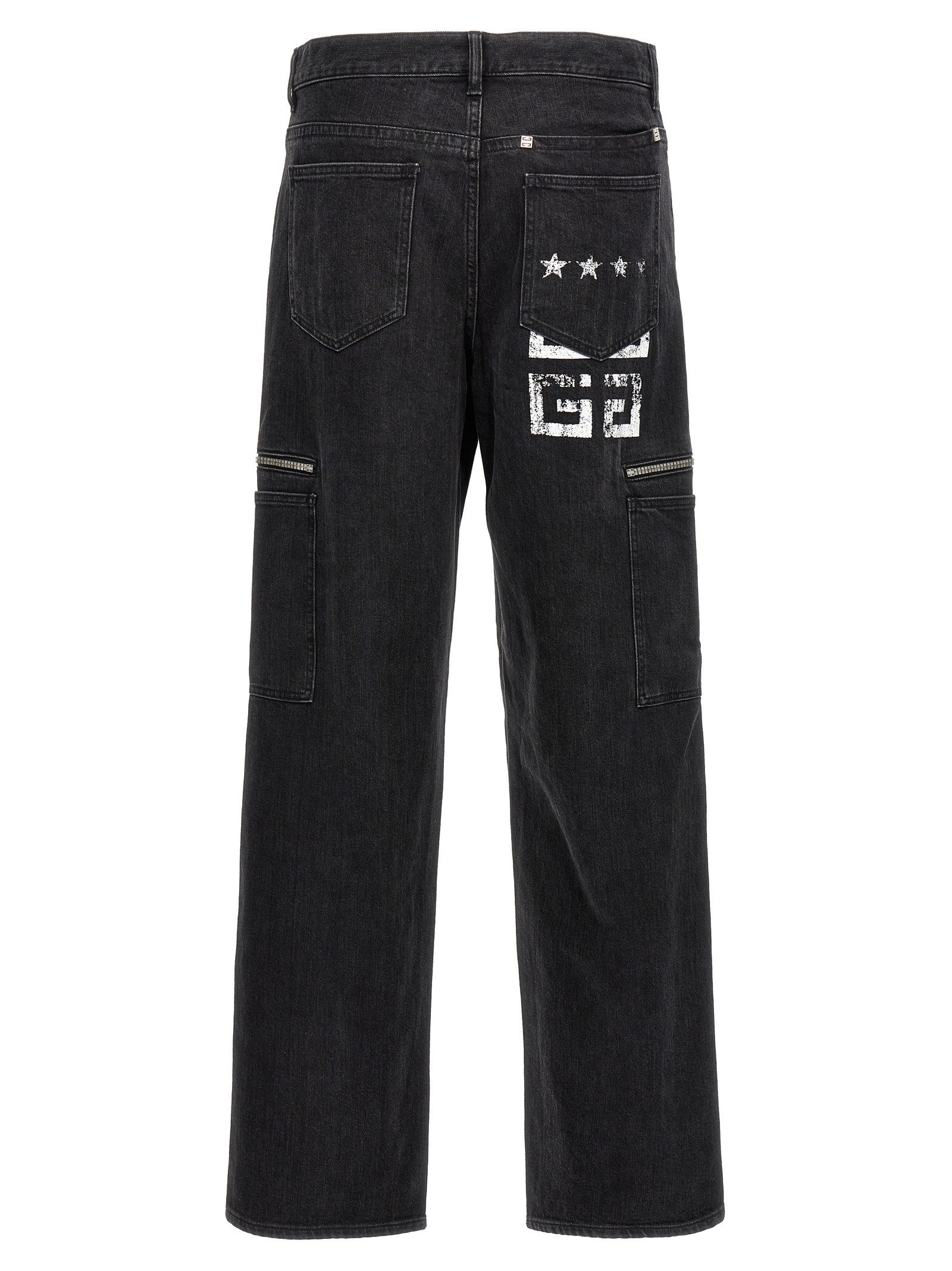 Givenchy Cargo Jeans Black
