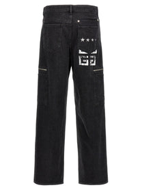 Givenchy Cargo Jeans Black