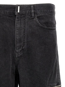 Givenchy Cargo Jeans Black