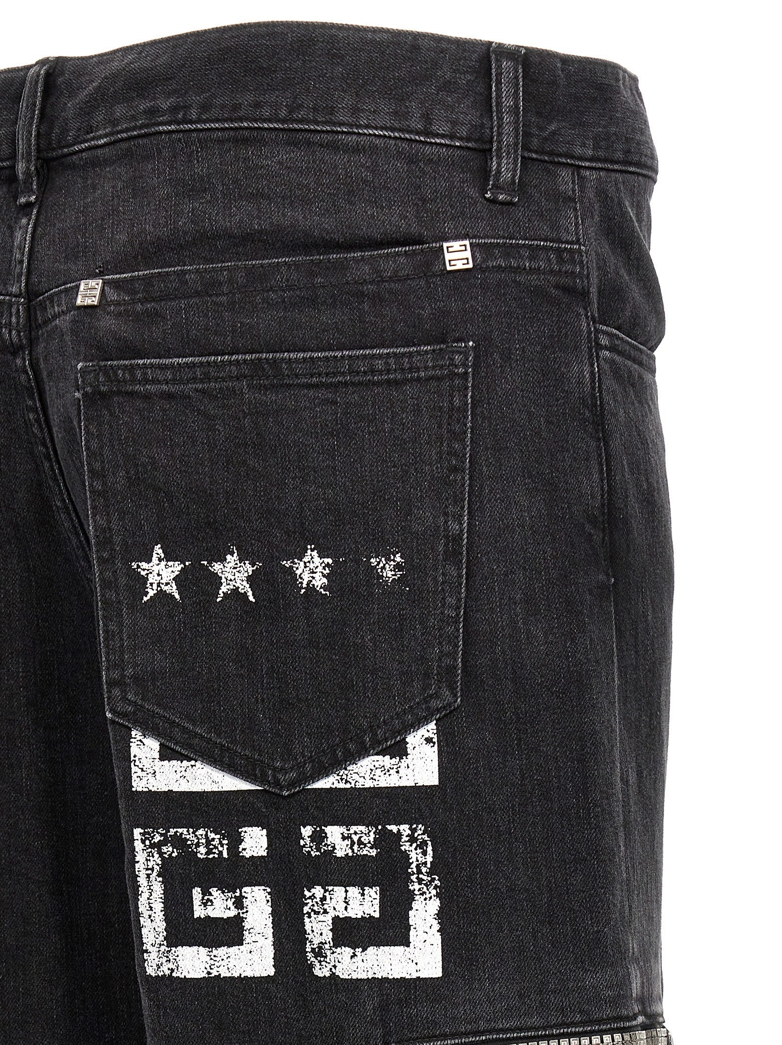 Givenchy Cargo Jeans Black