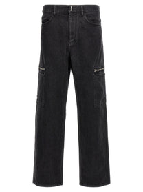 Givenchy Cargo Jeans Black