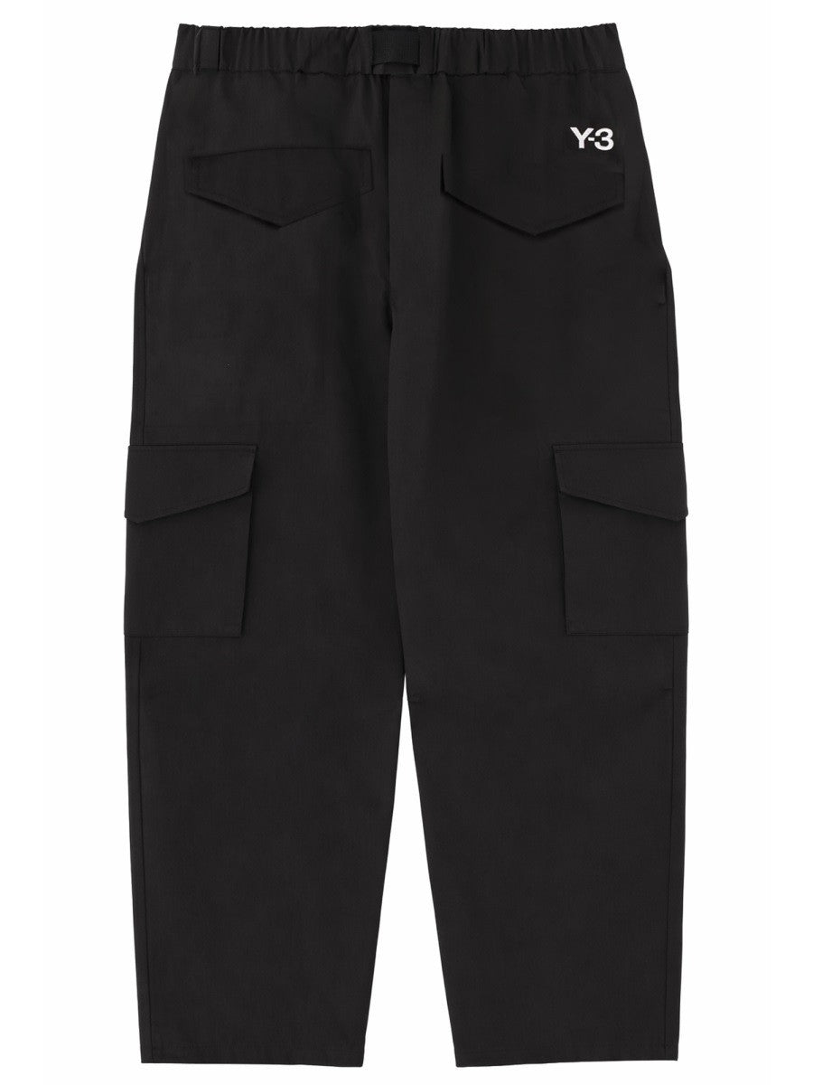 Y-3 Men's Cargo Pants Black