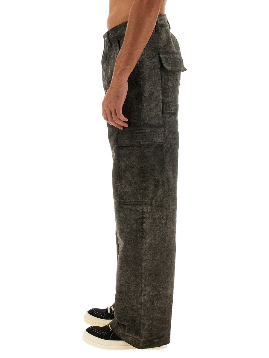 DRKSHDW Men's Cargo Pants Beige, view 4