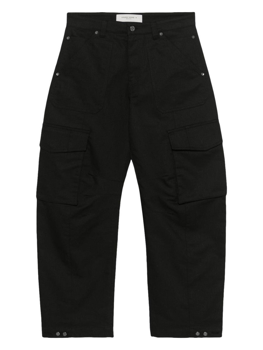 Golden Goose Men's Cargo Pants Black