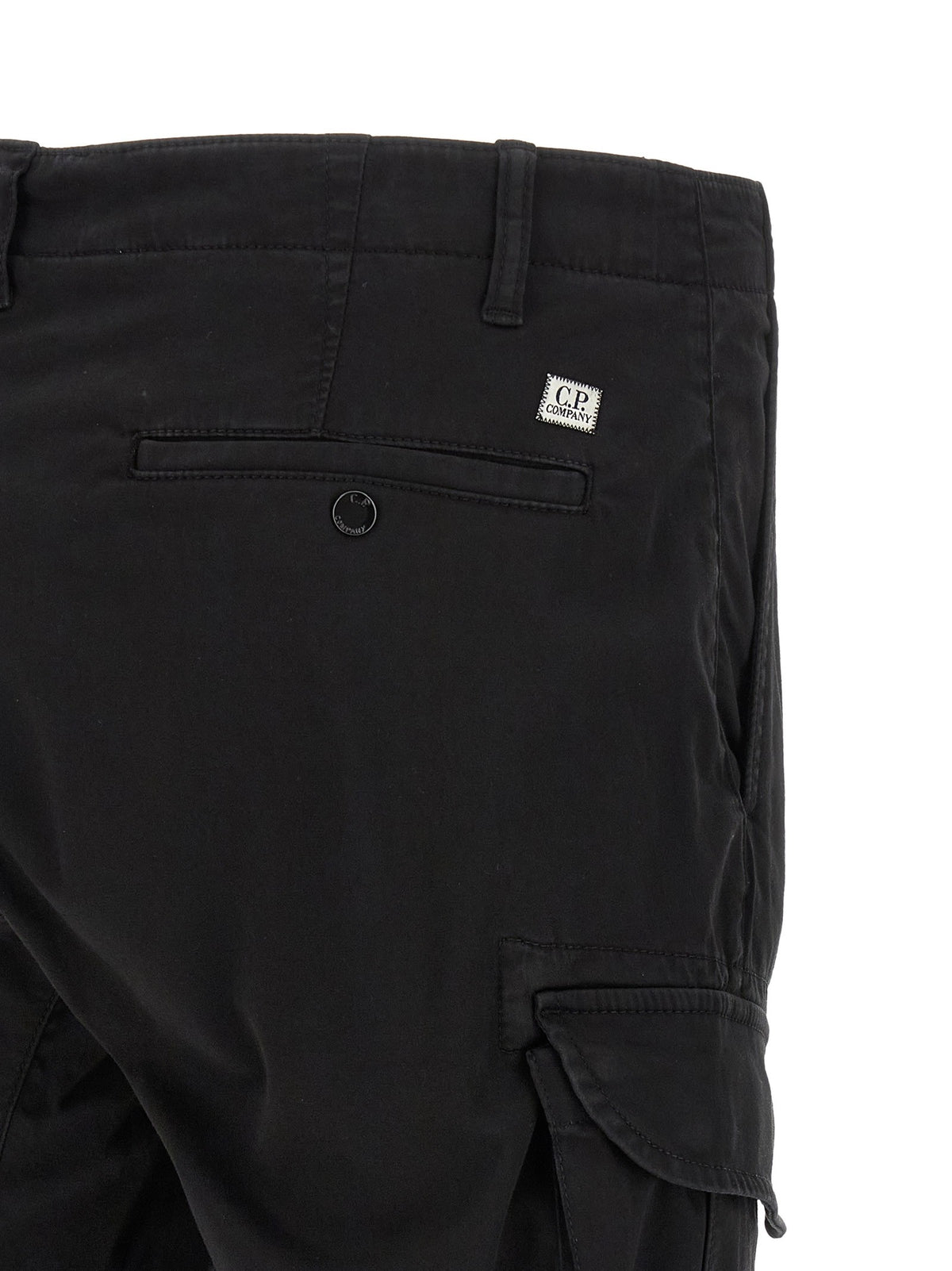 C.P. Company Cargo Pants Black, view 4