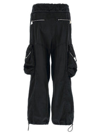 The Attico Cargo Pants Black