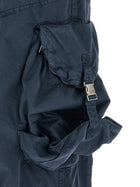 The Attico Cargo Pants Blue, view 5