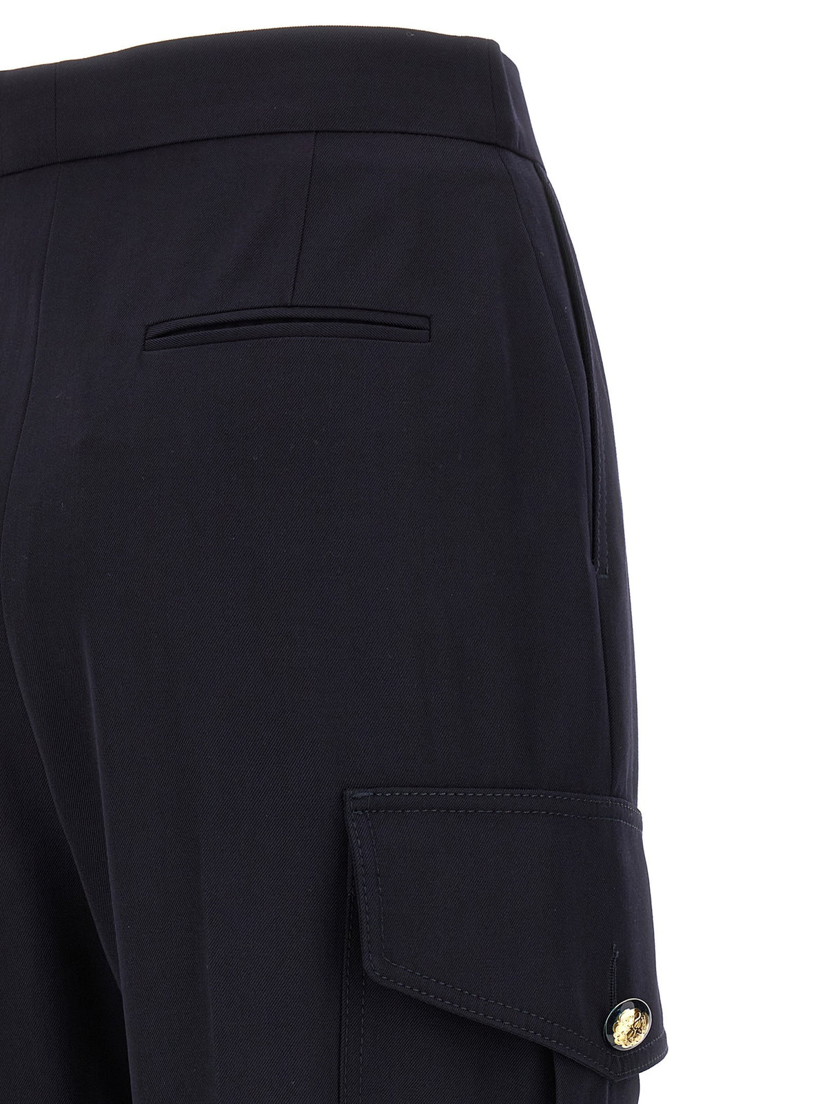 Alexander McQueen Cargo Pants Blue