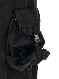 The Attico Cargo Pants Black
