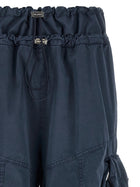 The Attico Cargo Pants Blue, view 3