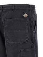 Moncler Cargo Pants Blue, view 4
