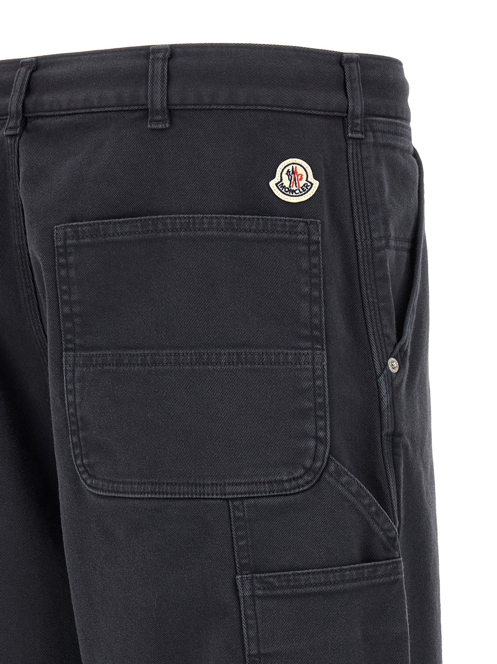 Moncler Cargo Pants Blue