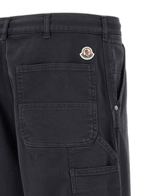 Moncler Cargo Pants Blue