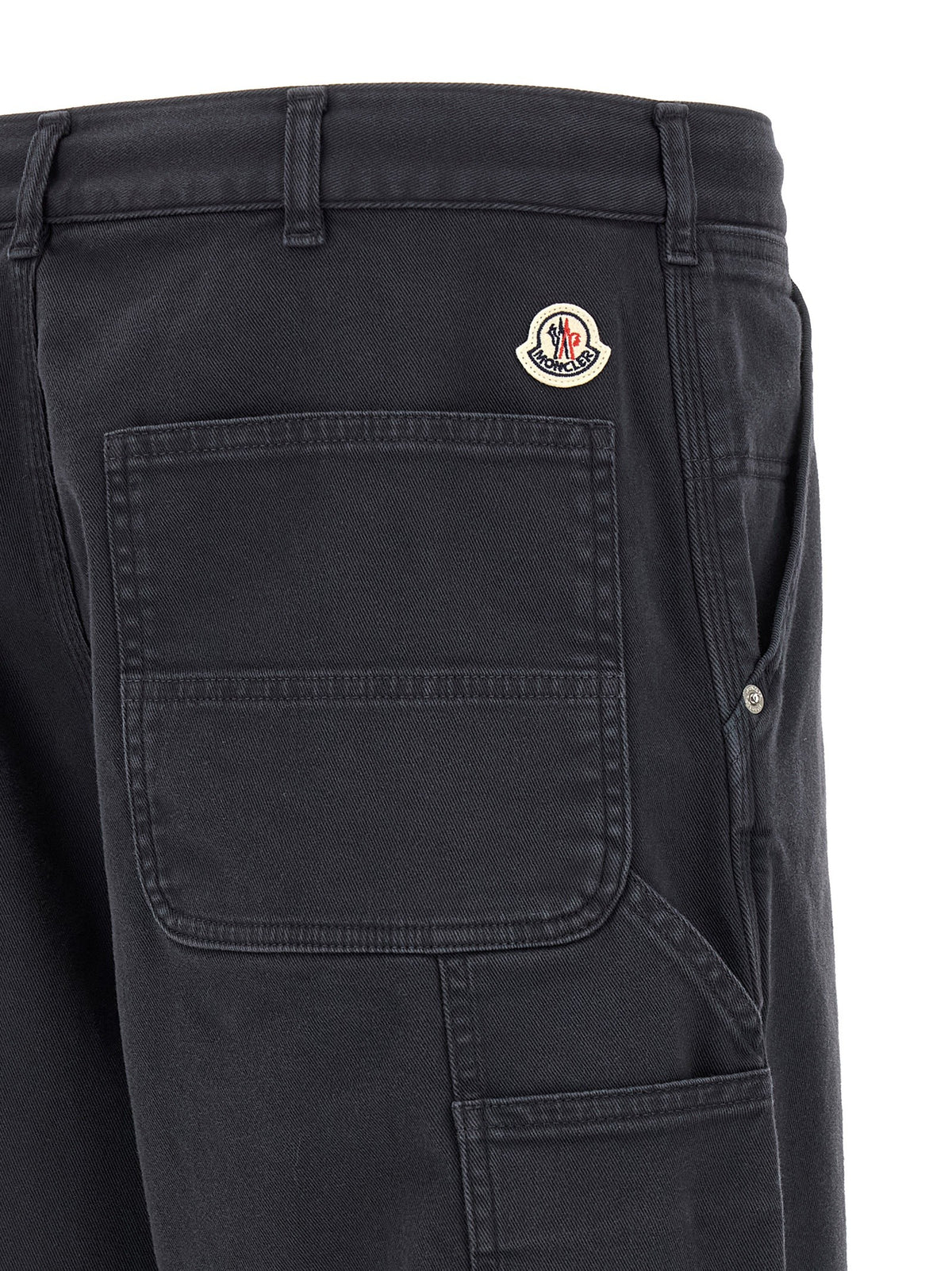Moncler Cargo Pants Blue, view 4