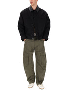 Golden Goose Men's Cargo Pants Green, view 2