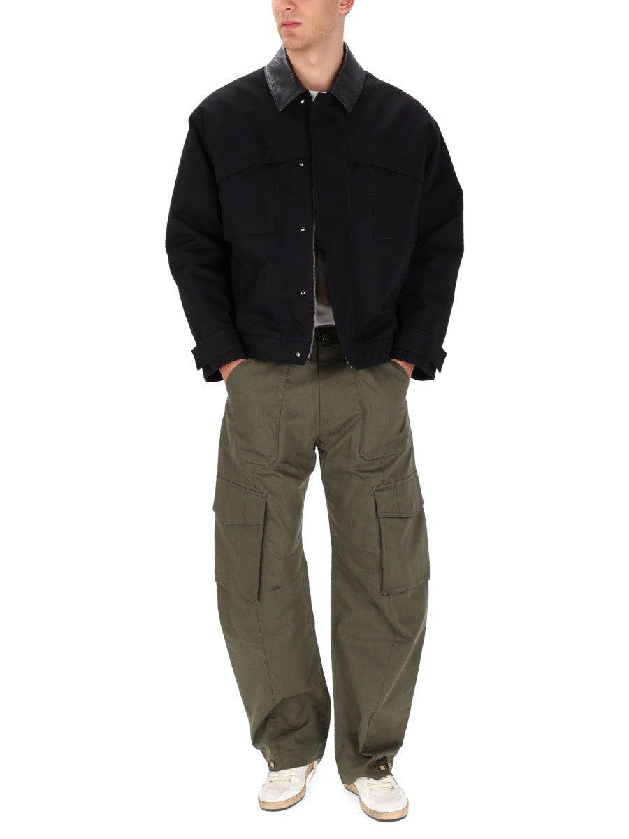 Golden Goose Men's Cargo Pants Green