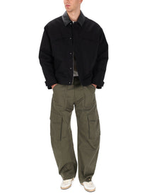 Golden Goose Men's Cargo Pants Green