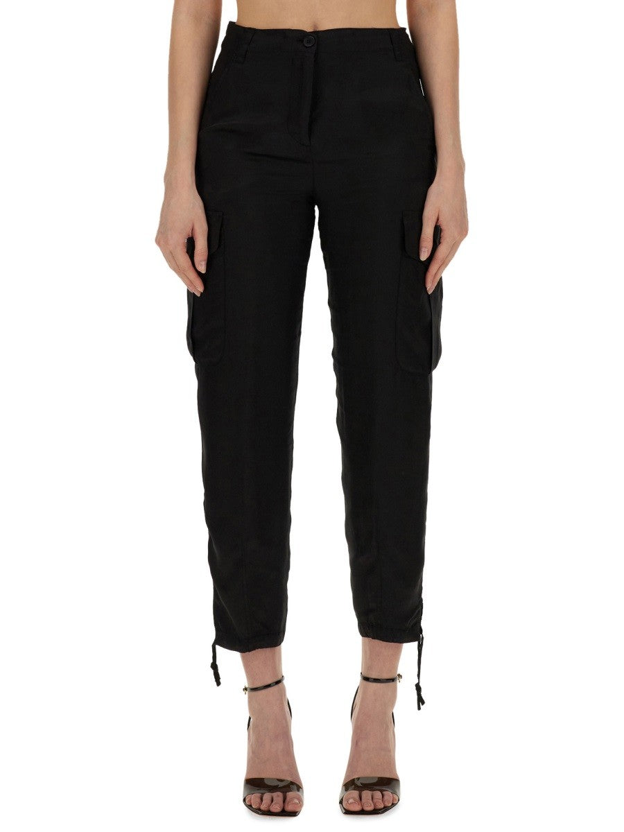 ASPESI Women's Cargo Pants Black ASPESI