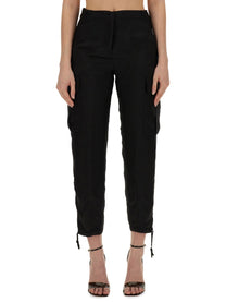ASPESI Women's Cargo Pants Black ASPESI