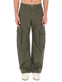 Golden Goose Men's Cargo Pants Green