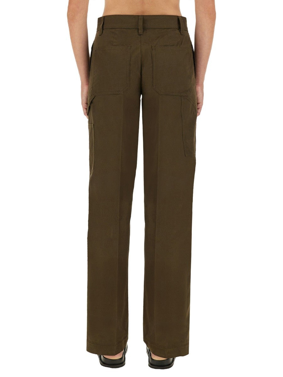 Tory Burch Women's Cargo Pants Green, view 3