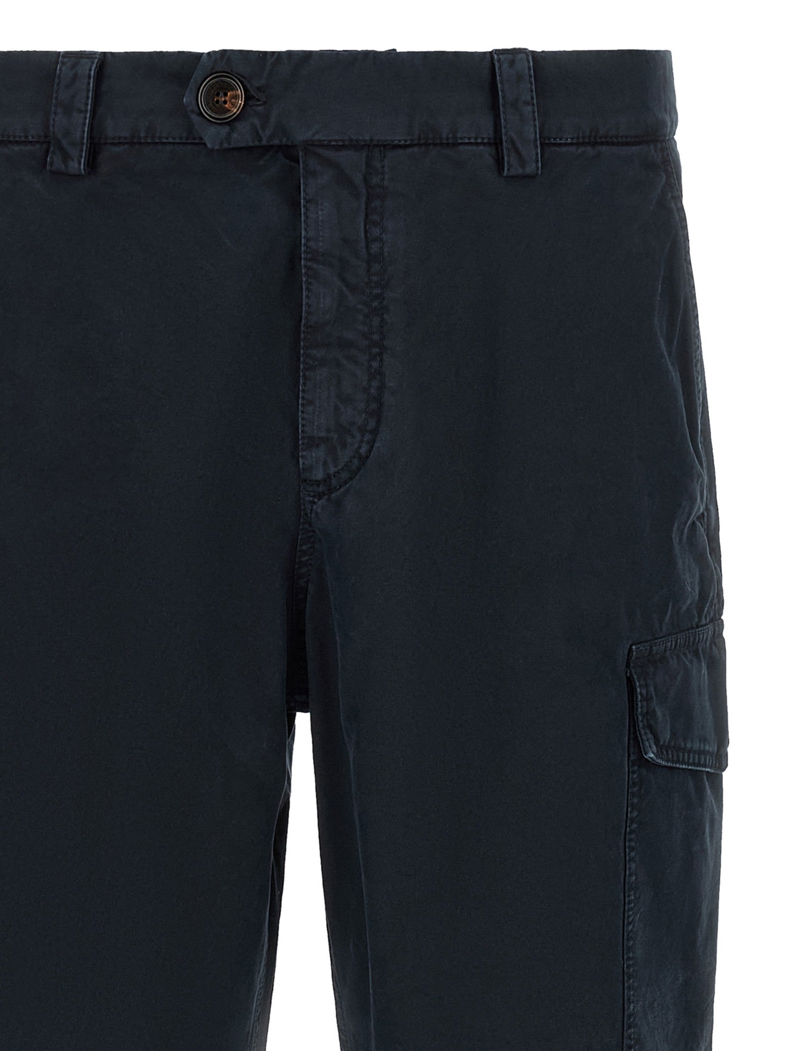 Brunello Cucinelli Cargo Pants Blue
