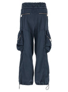 The Attico Cargo Pants Blue, view 2