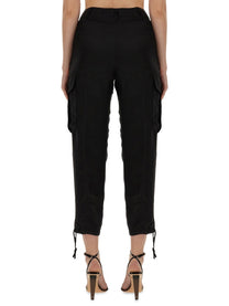 ASPESI Women's Cargo Pants Black ASPESI