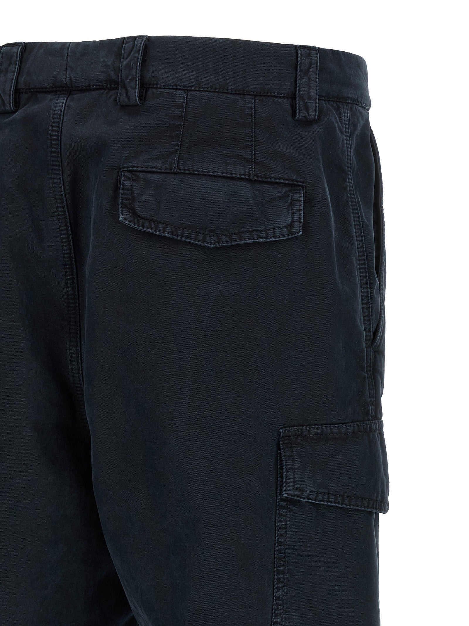 Brunello Cucinelli Cargo Pants Blue