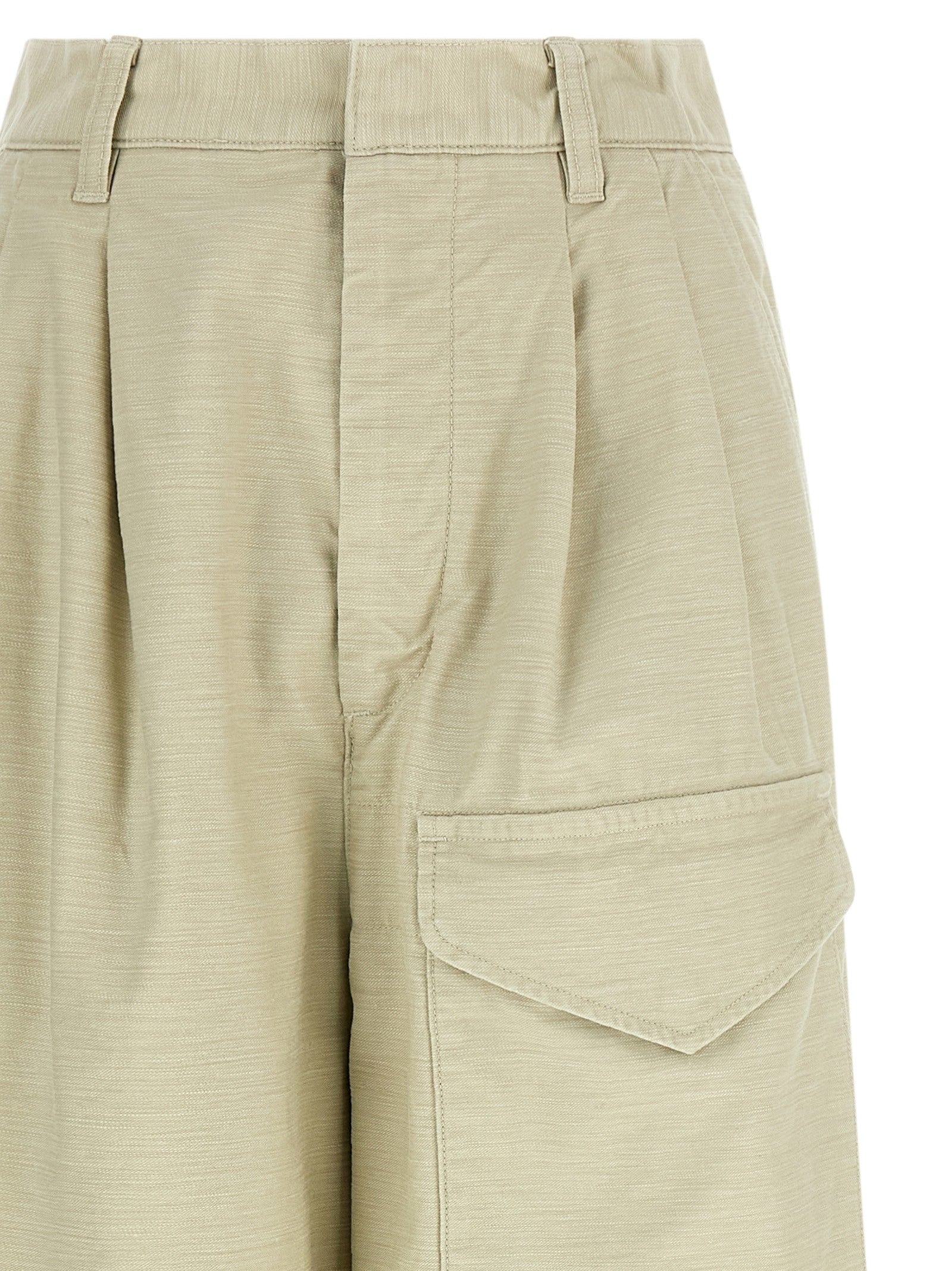 AURALEE Cargo Pants Beige