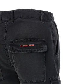 44 Label Cargo Short () Bermuda Shorts Black
