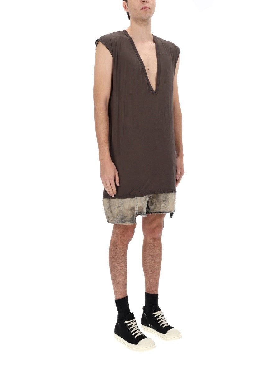 DRKSHDW Men's Cargo Shorts Stefan Beige