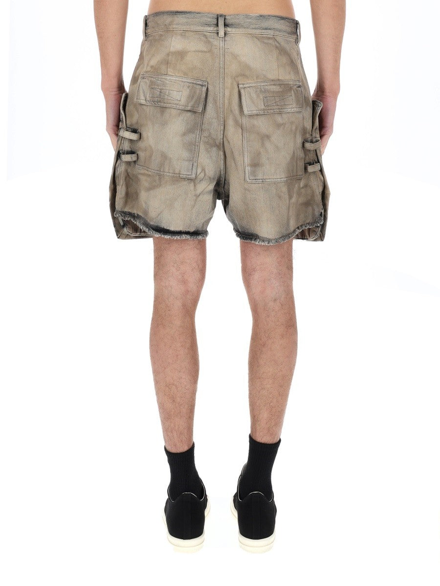 DRKSHDW Men's Cargo Shorts Stefan Beige