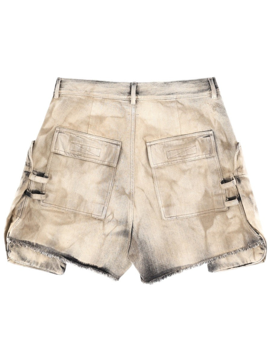 DRKSHDW Men's Cargo Shorts Stefan Beige