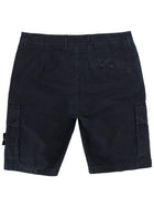 Stone Island Men's Cargo Shorts Blue, view 2
