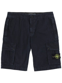 Stone Island Men's Cargo Shorts Blue
