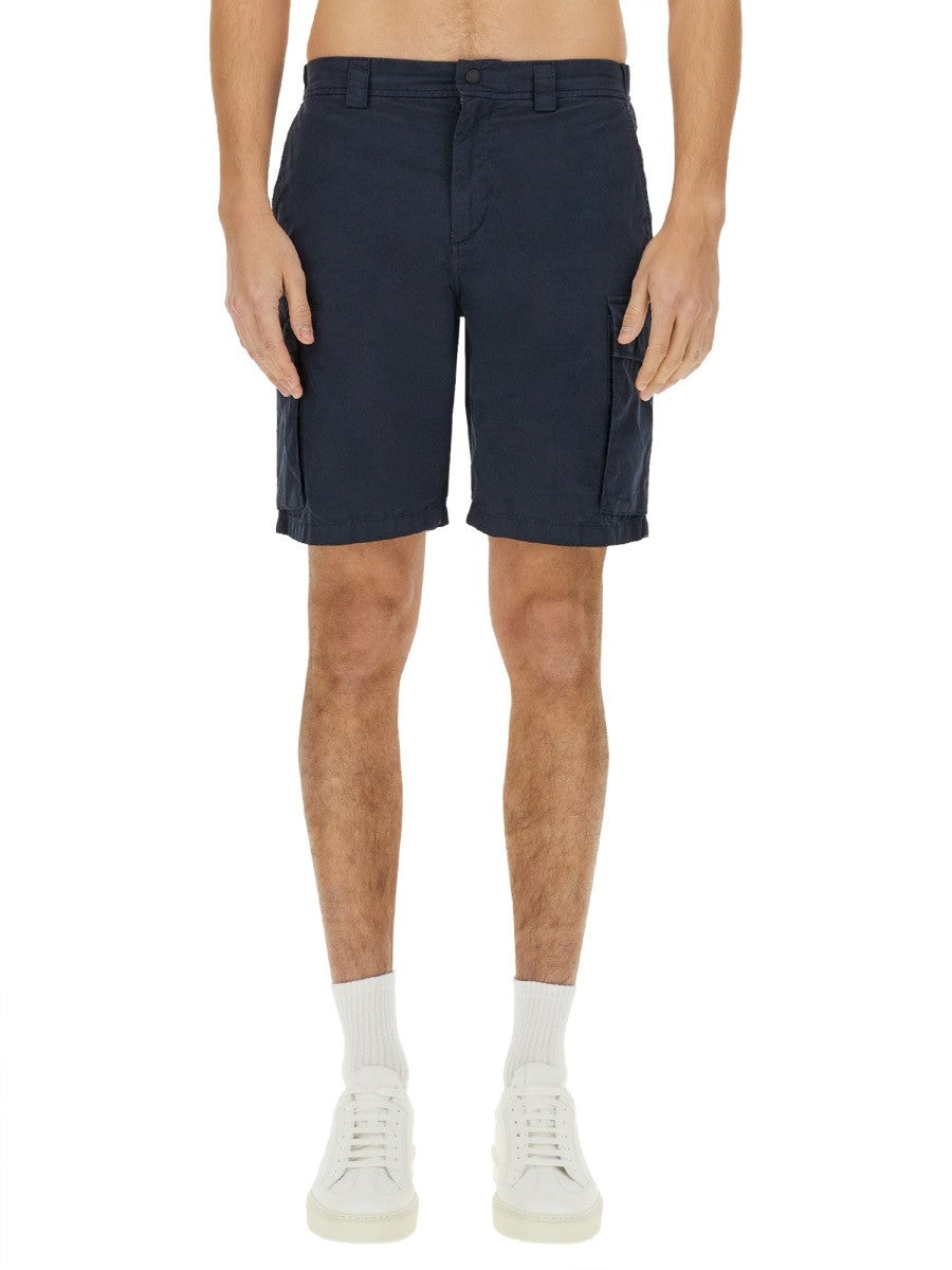 Woolrich Men's Cargo Shorts Blue Woolrich