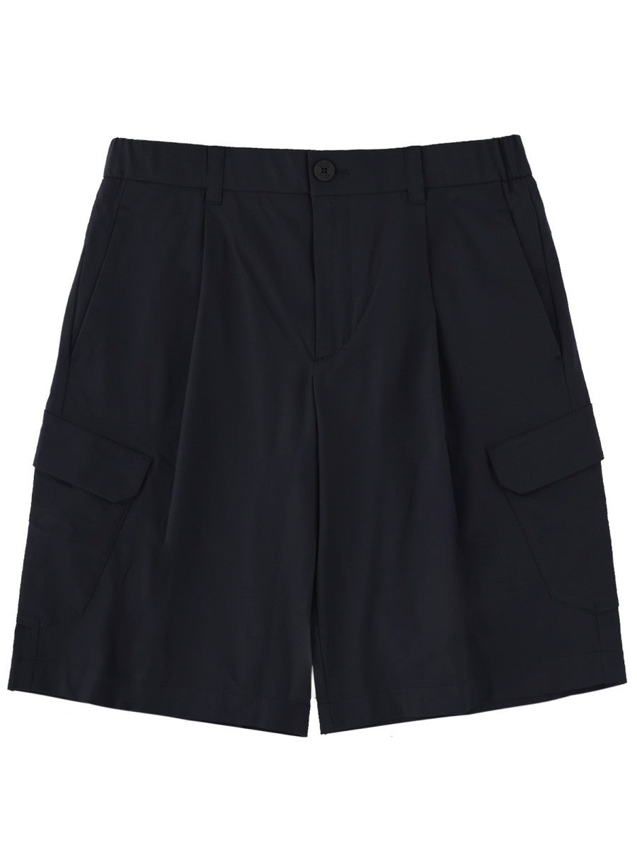 Herno Men's Cargo Shorts Blue