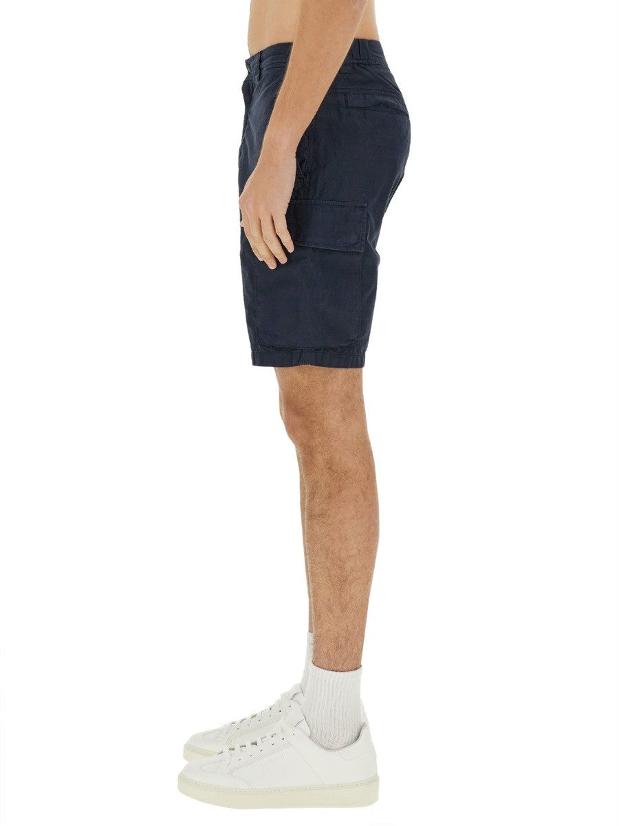 Woolrich Men's Cargo Shorts Blue Woolrich