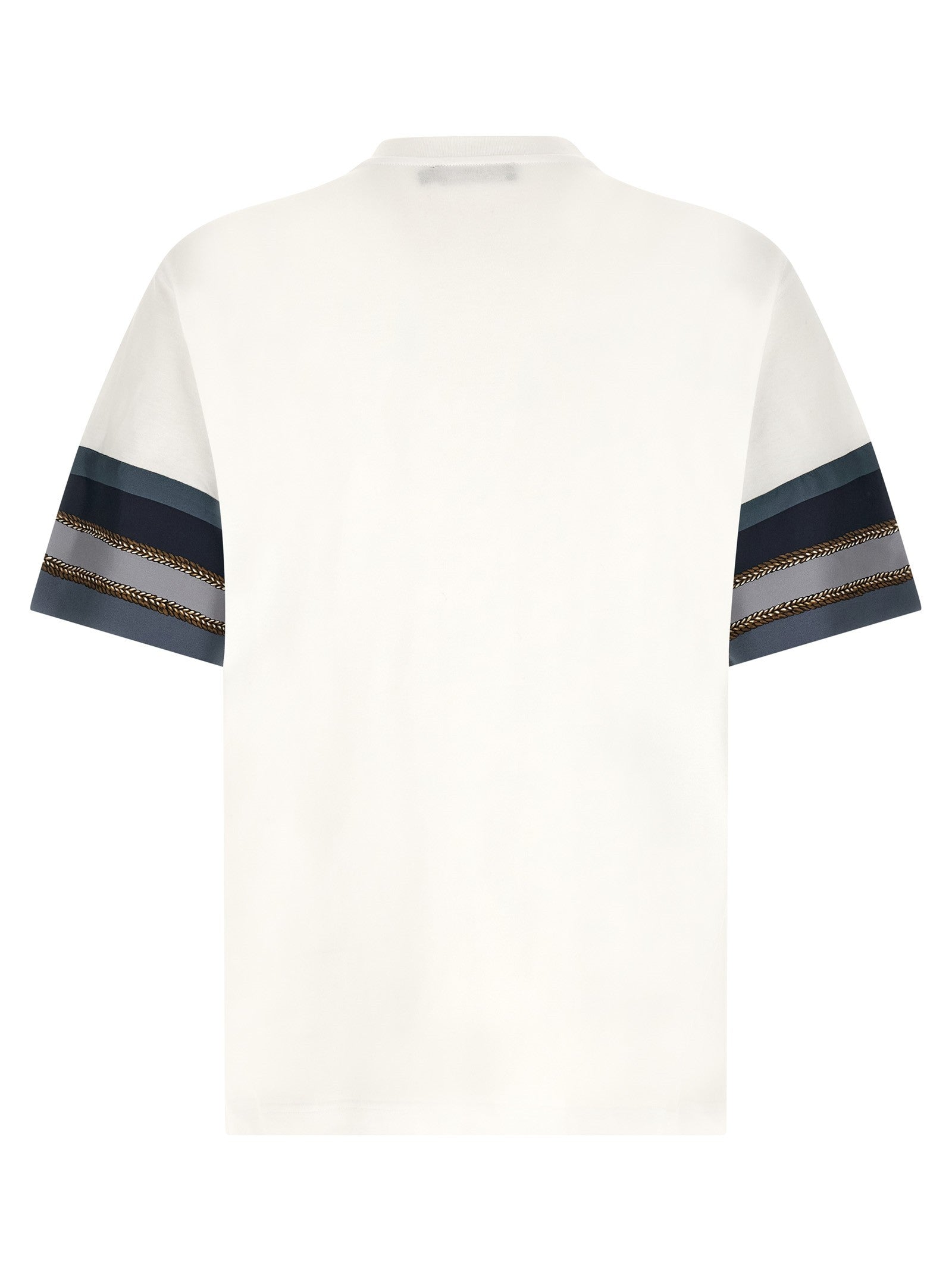 Dolce &amp; Gabbana Cargo Silk Insert Shirt White