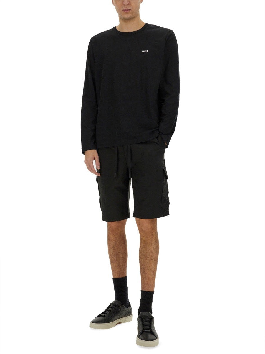 Boss Men's Cargo Urbanex Shorts Black