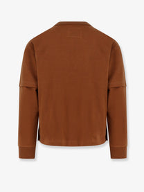Sacai Men's Carhartt Wip Cotton Jersey Shirt Beige