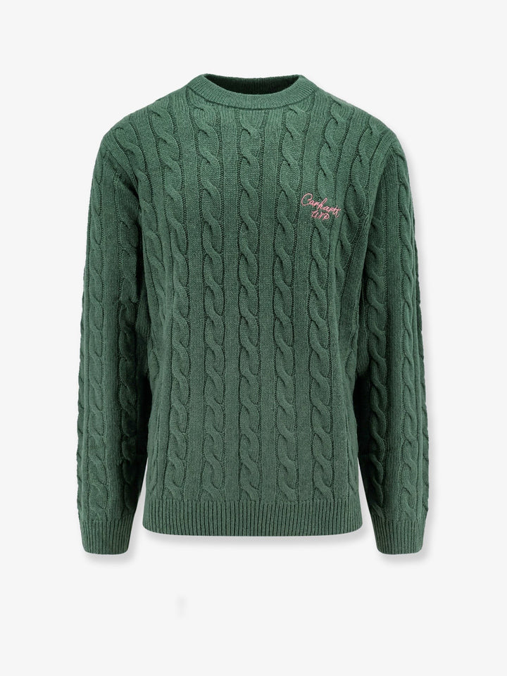 Carhartt Wip - Wool Blend Braided Sweater - Home->Man->Clothing->Knitwear