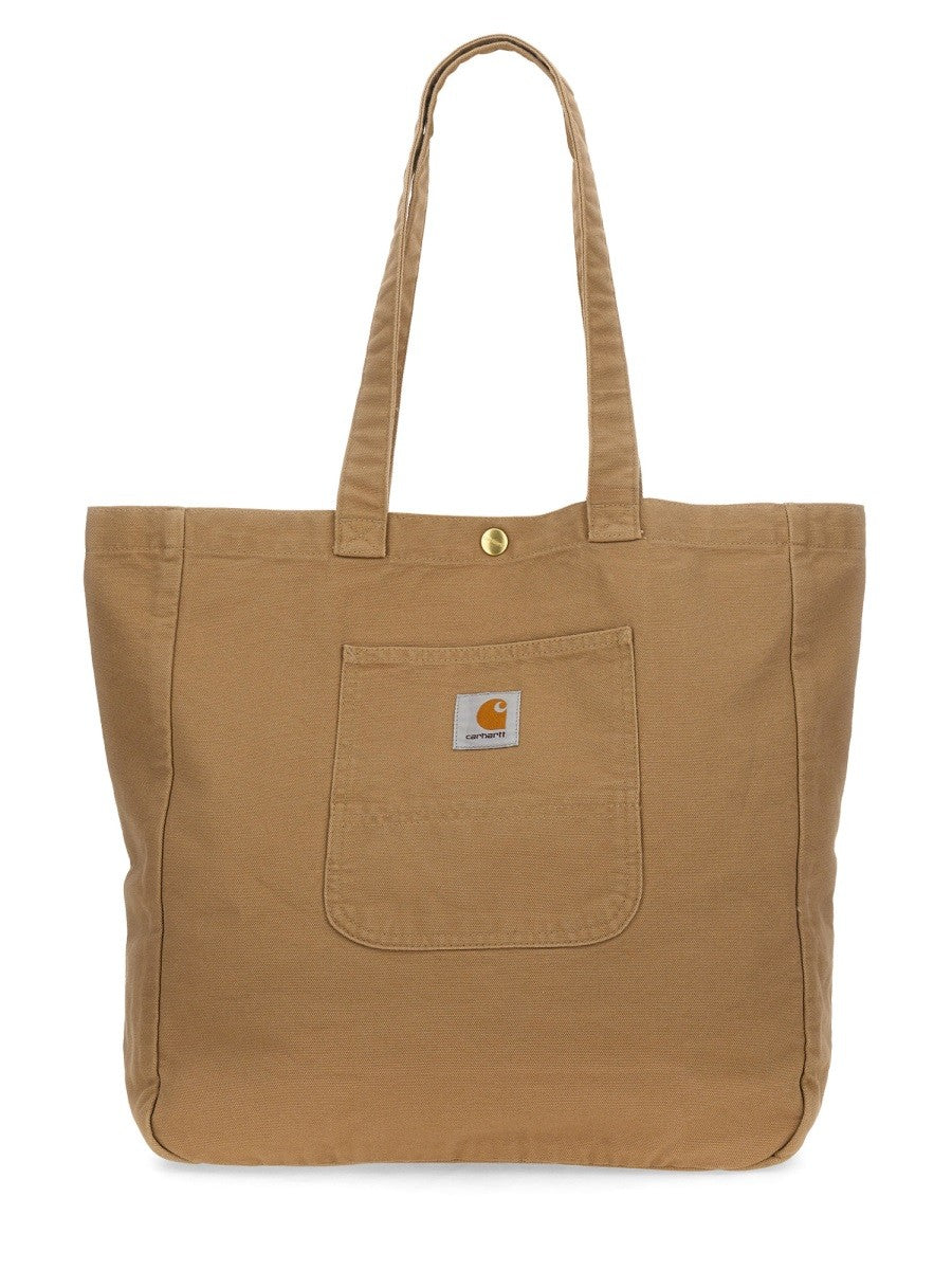 Carhartt Wip - Tote Bag With Logo - Home->Man->Bags->Shoulder bags