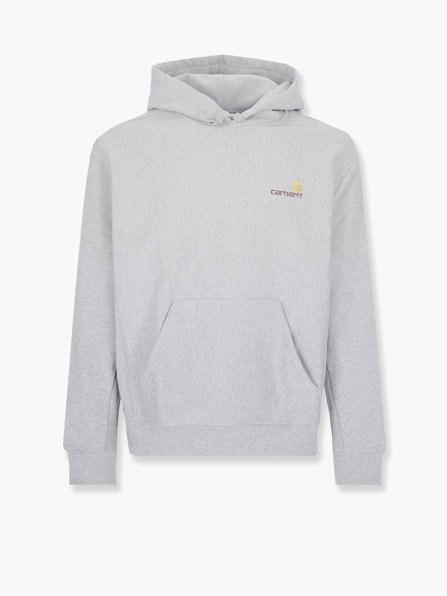 Carhartt Wip - American Script Cotton Blend Sweatshirt With Embroidered Logo - Home->Man->Clothing->sweatshirts