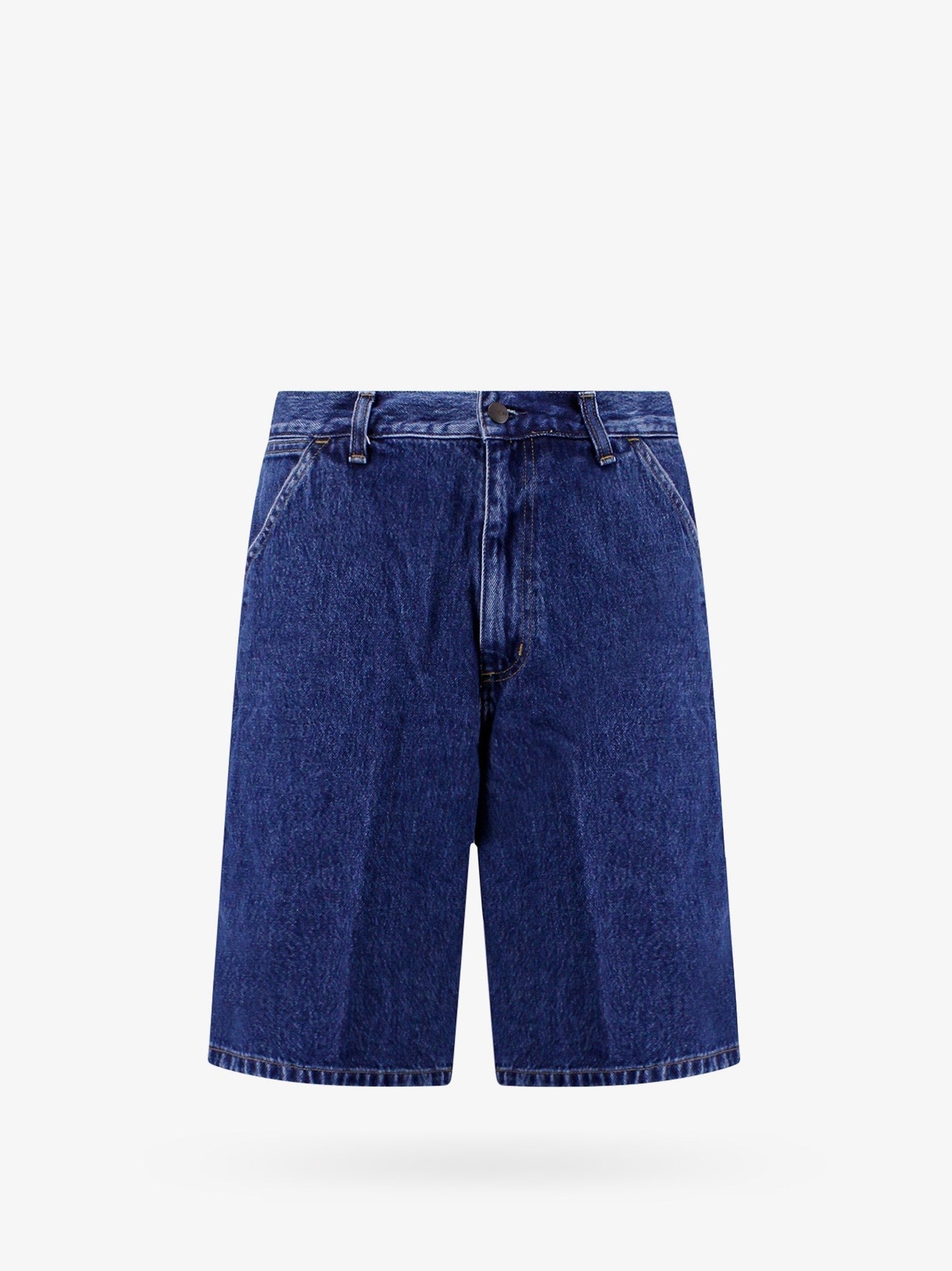Carhartt Wip - Single Knee Denim Bermuda Shorts - Home->Man->Clothing->Shorts